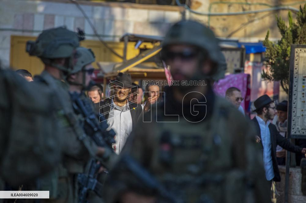 Storming of the Old City of Hebron - West Bank
