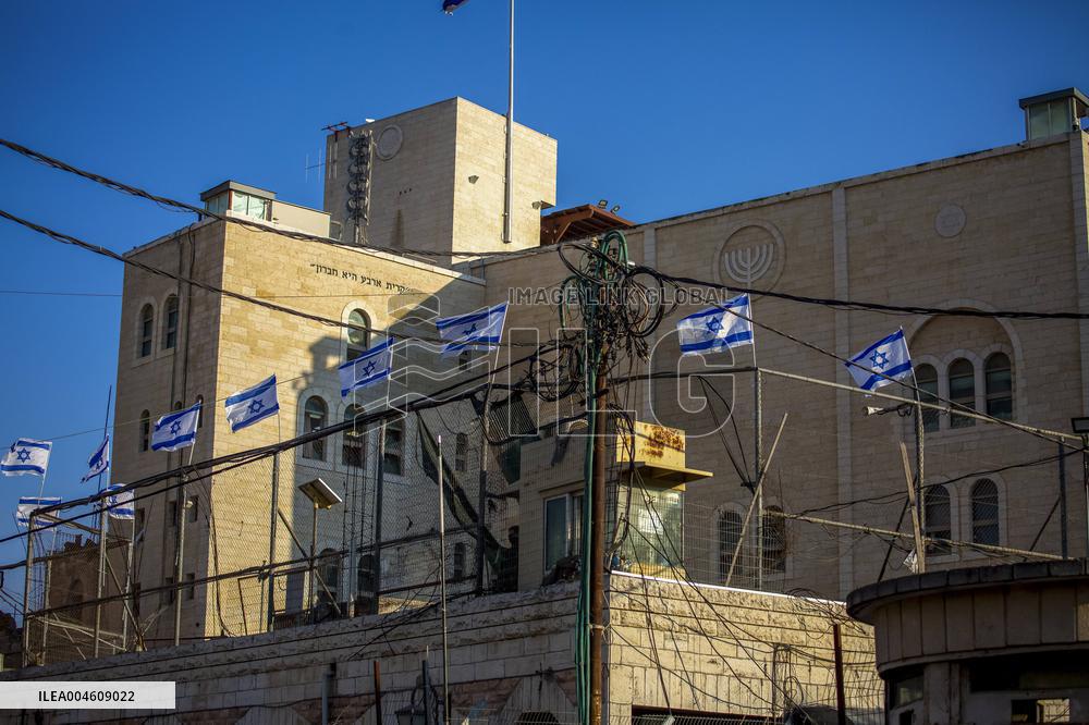 Storming of the Old City of Hebron - West Bank