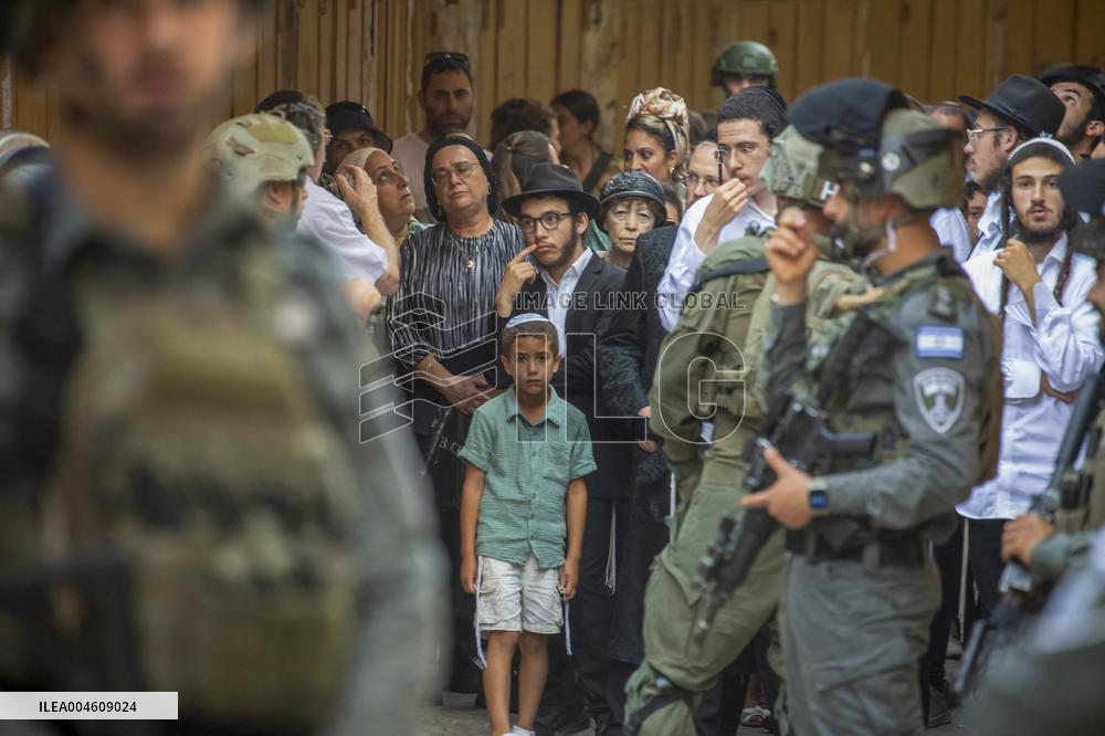 Storming of the Old City of Hebron - West Bank