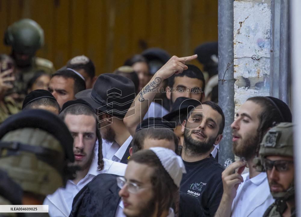 Storming of the Old City of Hebron - West Bank