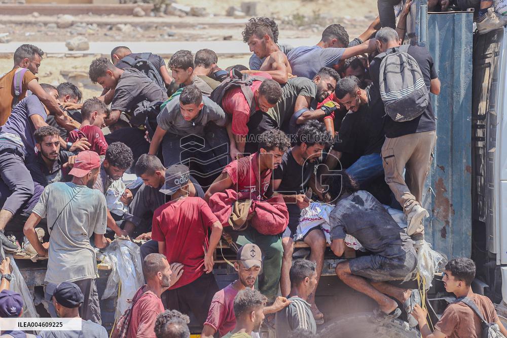 Humanitarian Aid Relief with Beginning of Airdrop Operations - Gaza