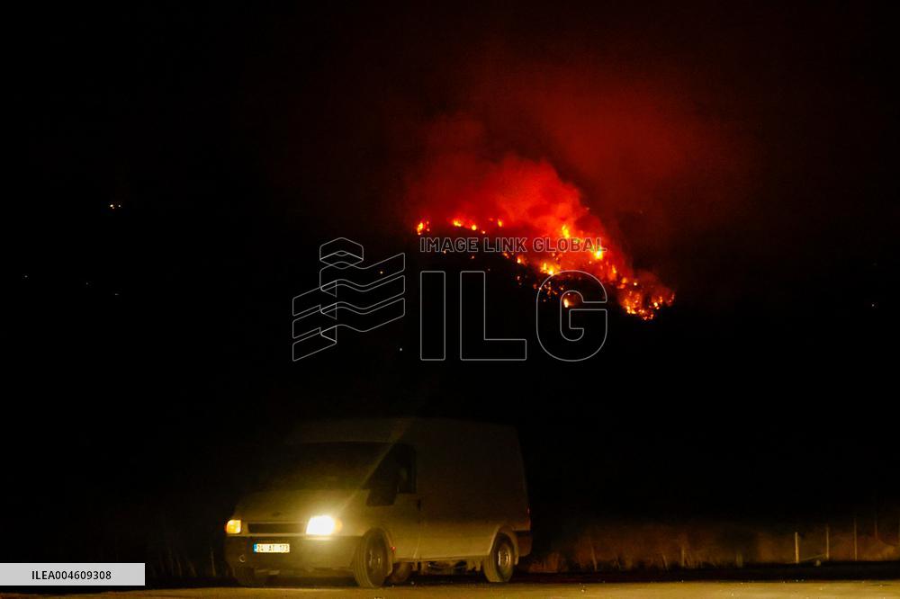Apocalyptic Turkey Wildfires Spread By Record 50C Heatwave - Bursa