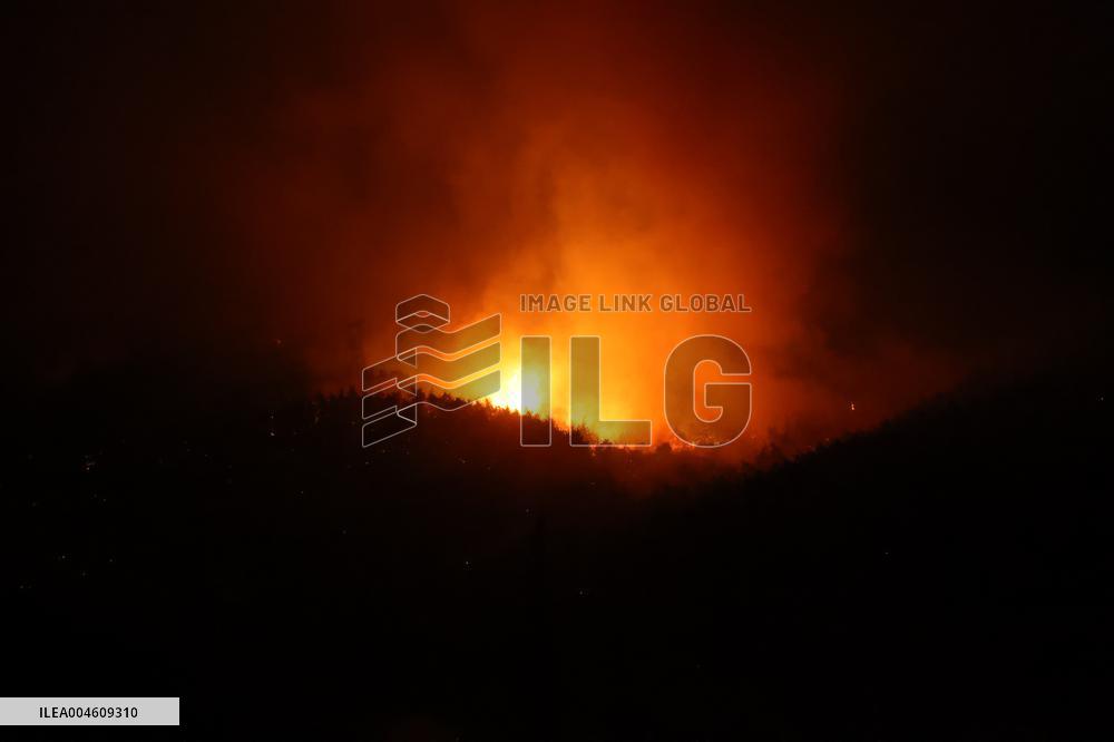 Apocalyptic Turkey Wildfires Spread By Record 50C Heatwave - Bursa