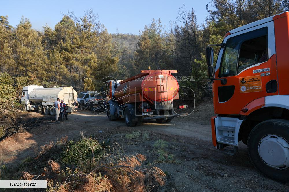 Apocalyptic Turkey Wildfires Spread By Record 50C Heatwave - Bursa