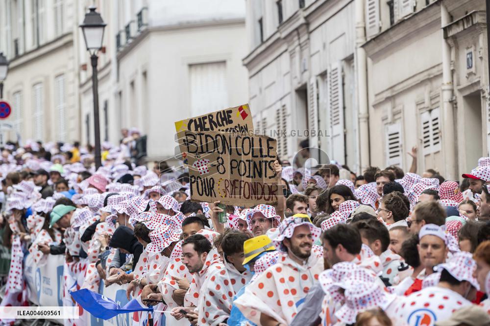 Paris' Montmartre distric - last stage of the Tour de France