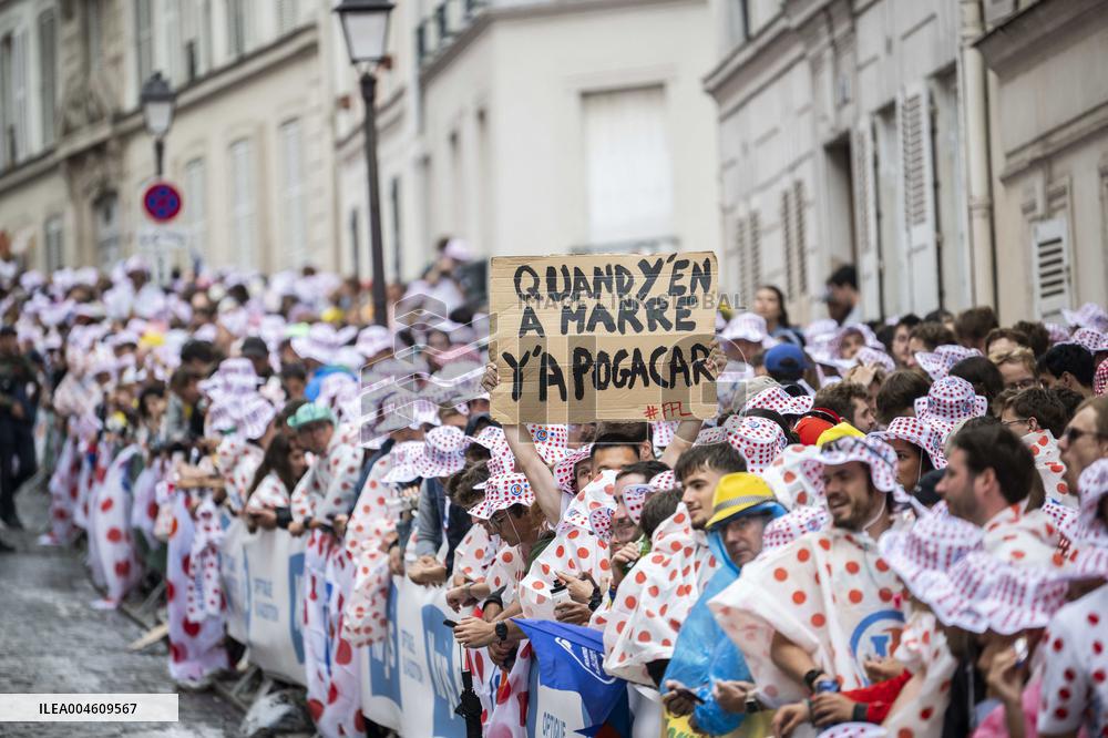 Paris' Montmartre distric - last stage of the Tour de France