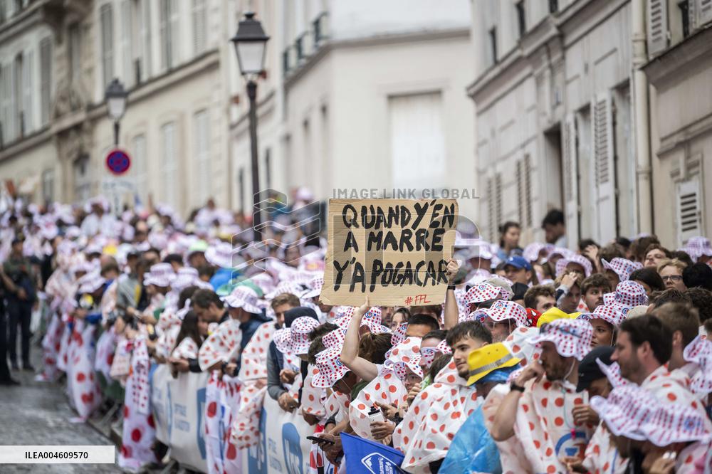 Paris' Montmartre distric - last stage of the Tour de France