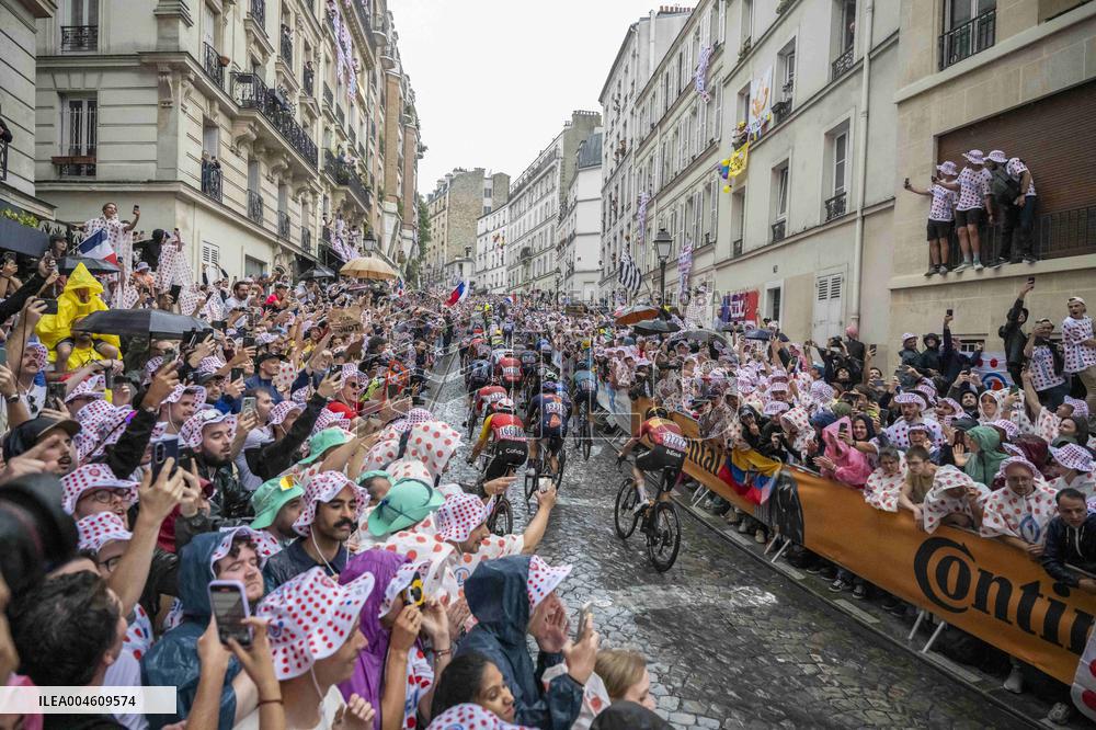 Paris' Montmartre distric - last stage of the Tour de France
