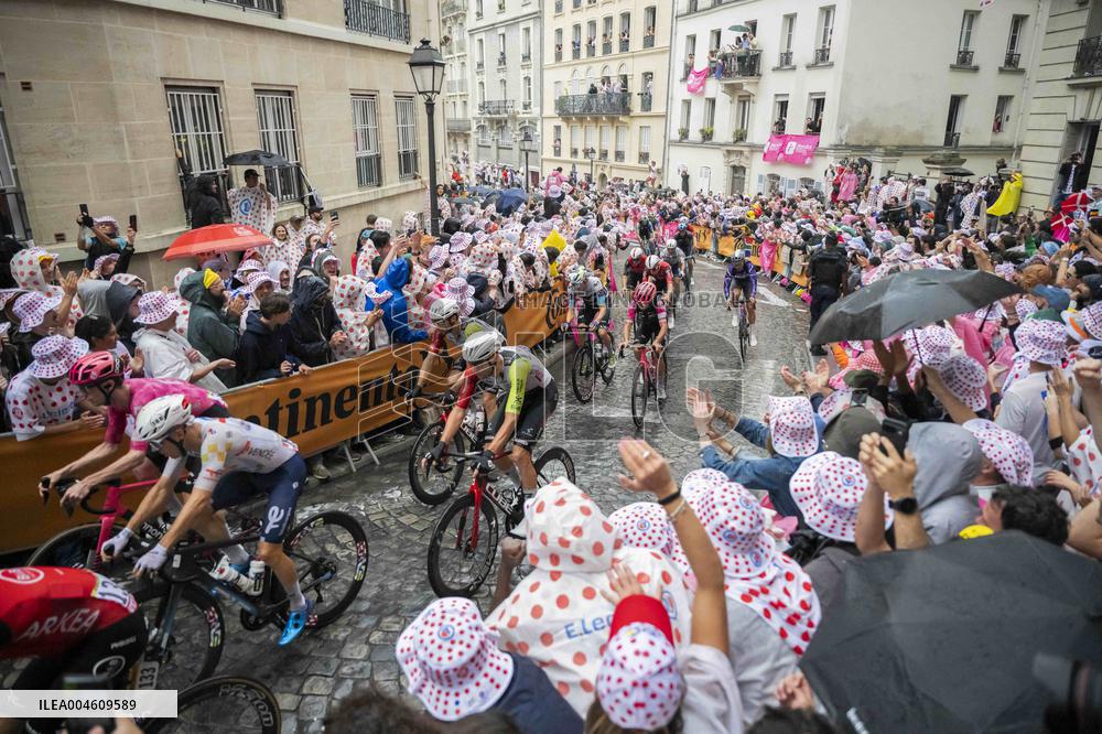 Paris' Montmartre distric - last stage of the Tour de France