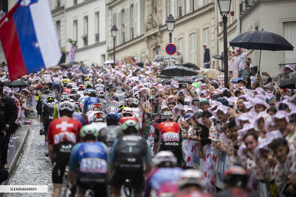 Paris' Montmartre distric - last stage of the Tour de France