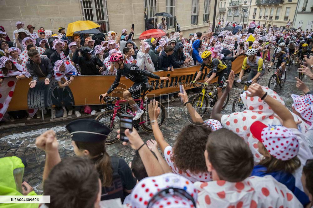 Paris' Montmartre distric - last stage of the Tour de France
