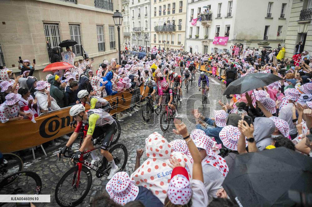 Paris' Montmartre distric - last stage of the Tour de France