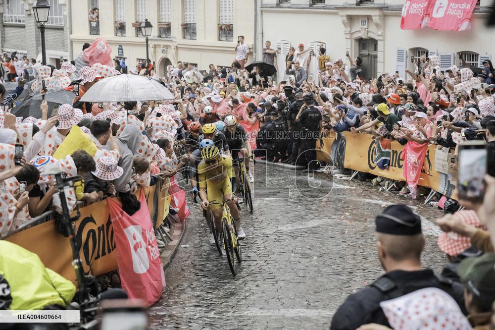 Paris' Montmartre district - last stage of the Tour de France