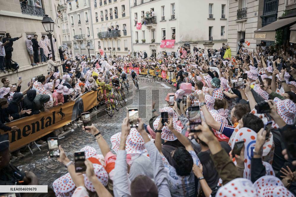 Paris' Montmartre district - last stage of the Tour de France