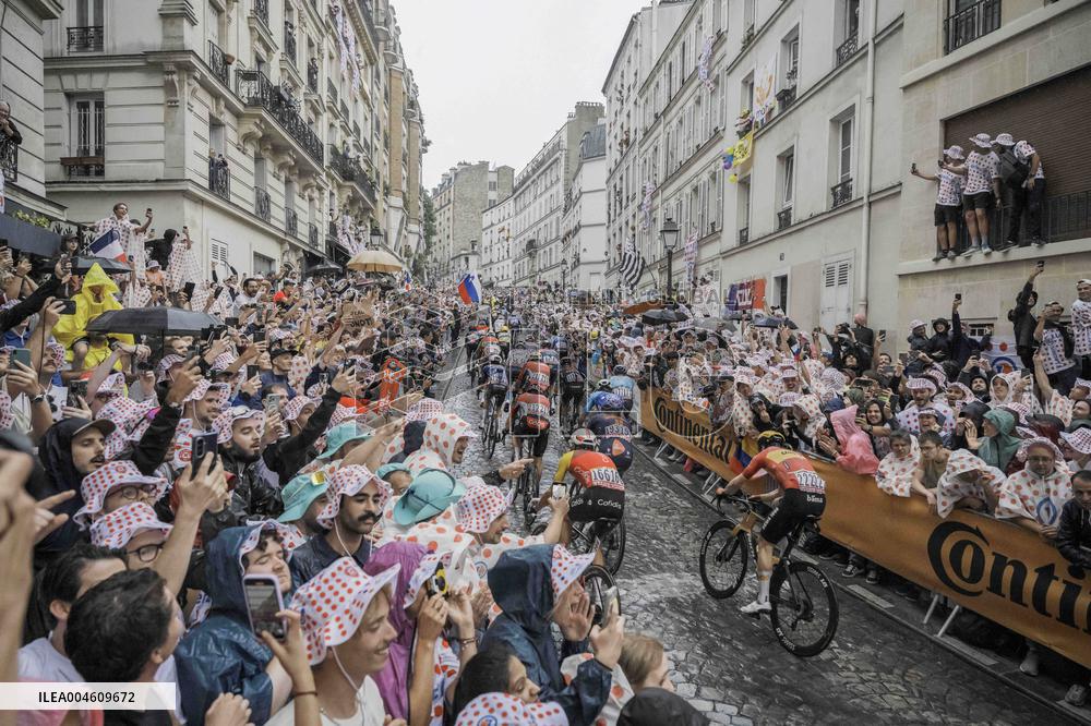 Paris' Montmartre district - last stage of the Tour de France