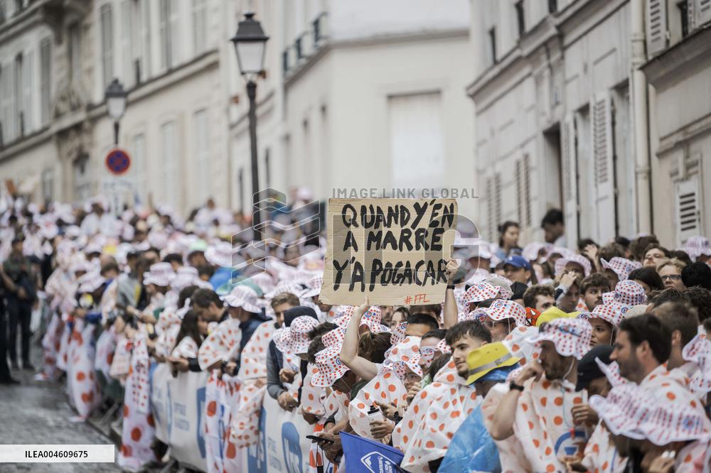 Paris' Montmartre district - last stage of the Tour de France