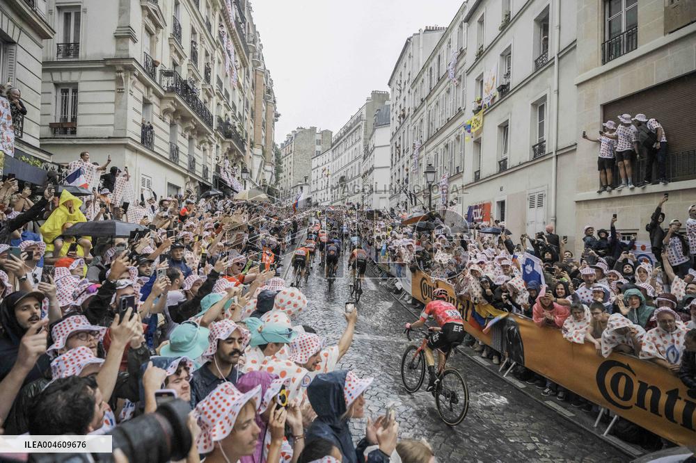 Paris' Montmartre district - last stage of the Tour de France