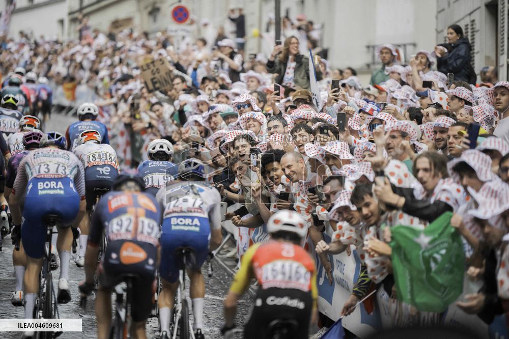 Paris' Montmartre district - last stage of the Tour de France