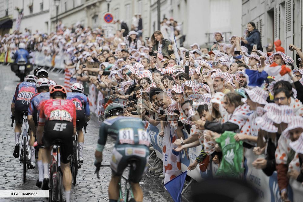 Paris' Montmartre district - last stage of the Tour de France
