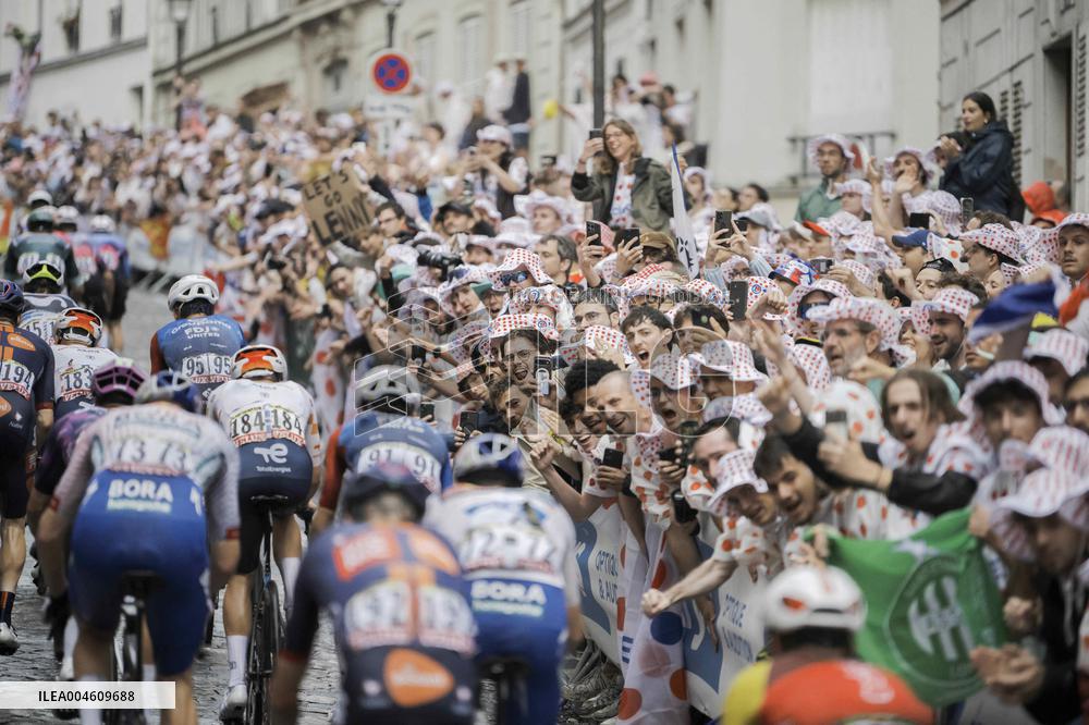Paris' Montmartre district - last stage of the Tour de France