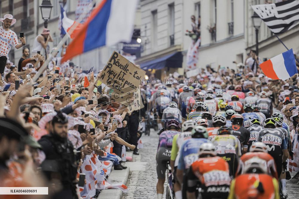 Paris' Montmartre district - last stage of the Tour de France