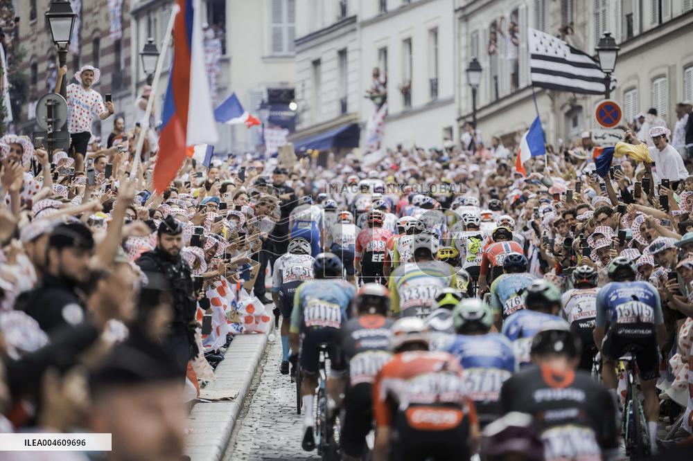 Paris' Montmartre district - last stage of the Tour de France