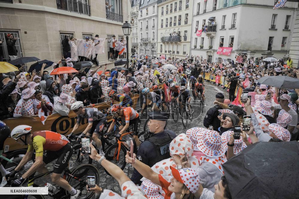 Paris' Montmartre district - last stage of the Tour de France