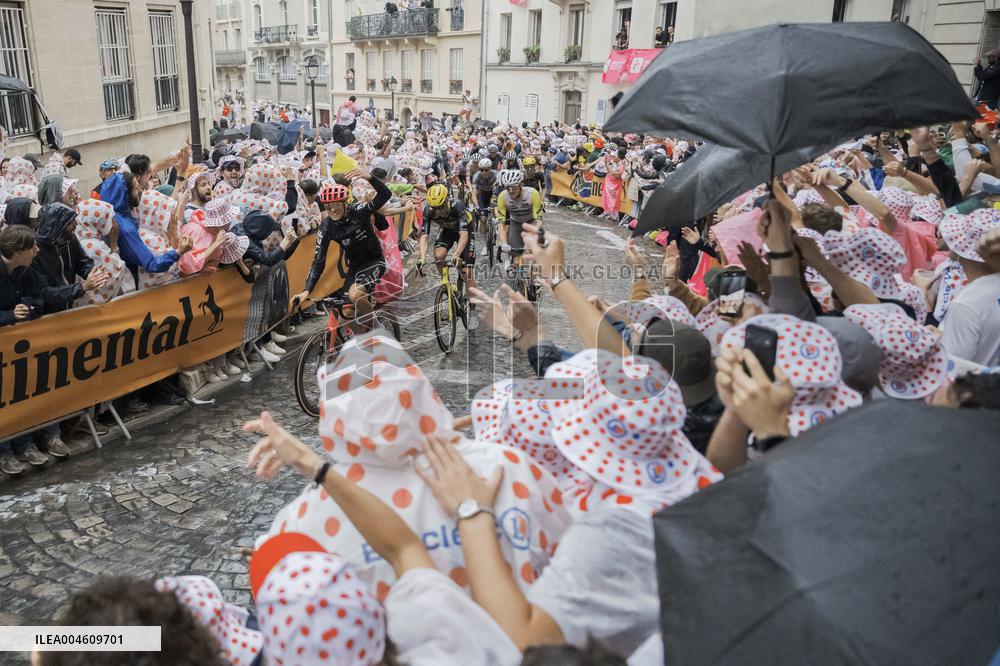 Paris' Montmartre district - last stage of the Tour de France
