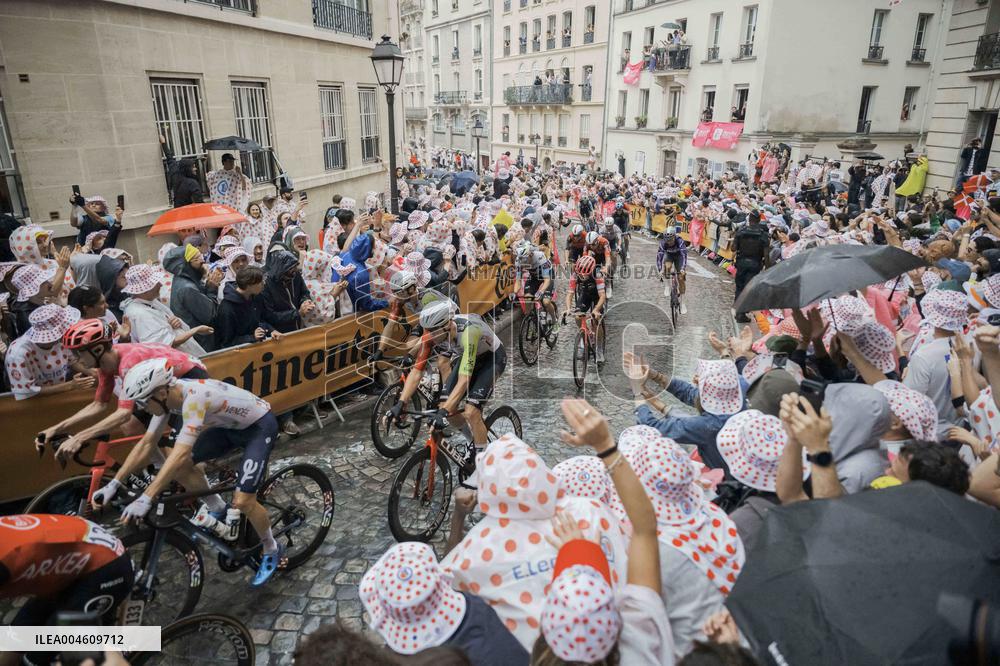 Paris' Montmartre district - last stage of the Tour de France