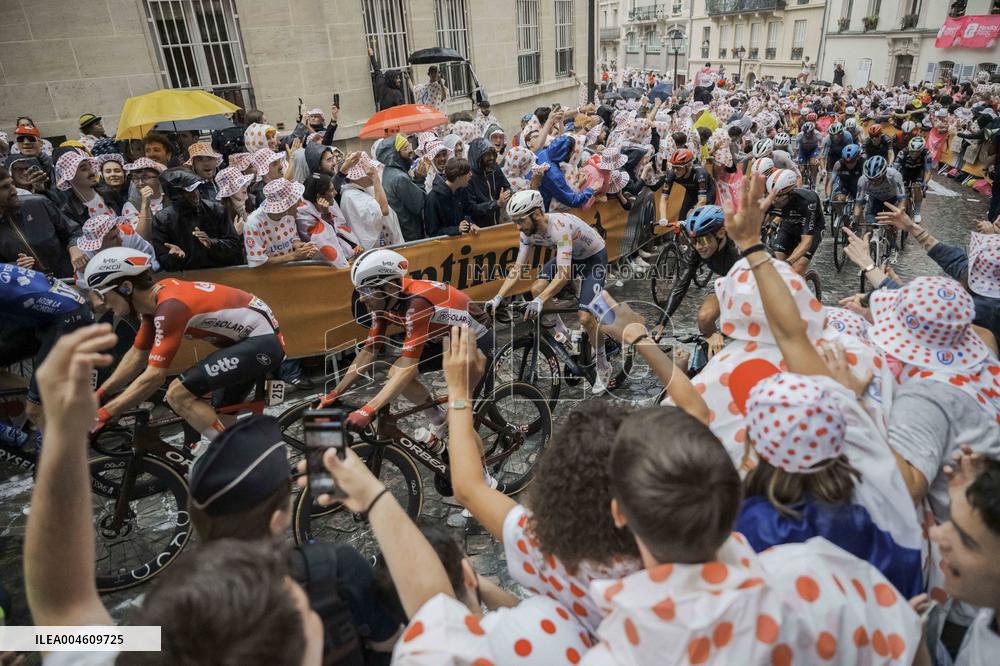 Paris' Montmartre district - last stage of the Tour de France