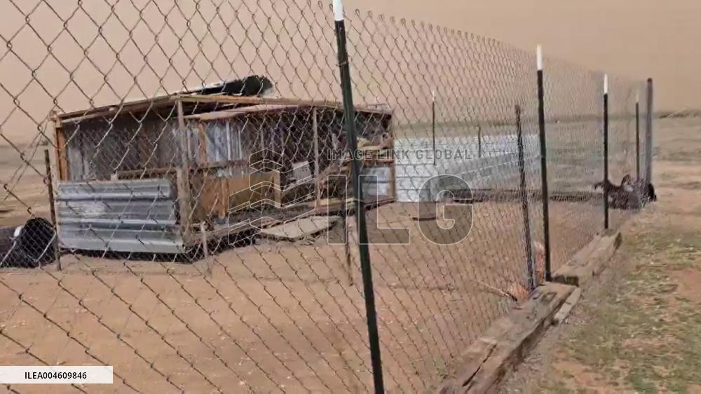 US: Severe Thunderstorm Brings Strong Winds to North Texas