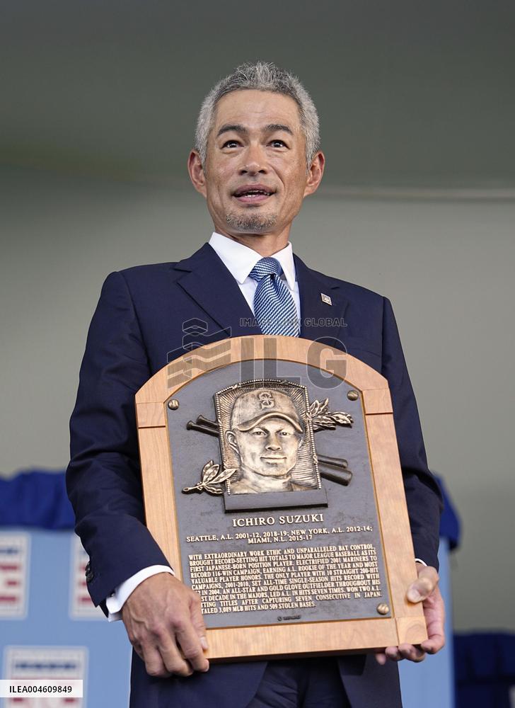 Baseball: Hall of Famer Ichiro Suzuki