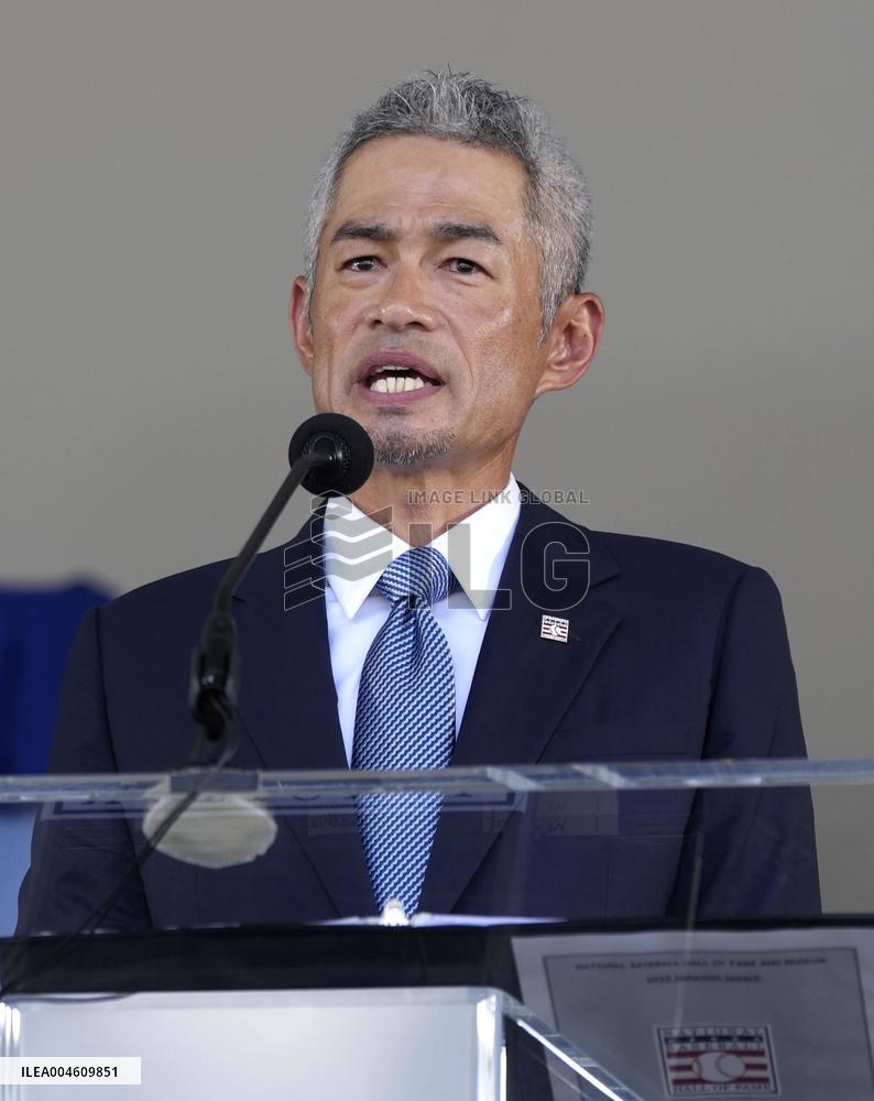 Baseball: Hall of Famer Ichiro Suzuki