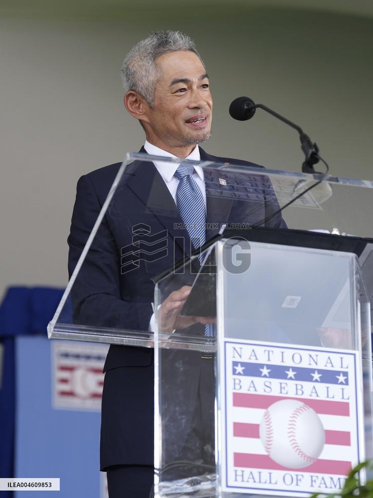 Baseball: Hall of Famer Ichiro Suzuki