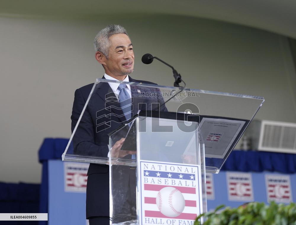 Baseball: Hall of Famer Ichiro Suzuki