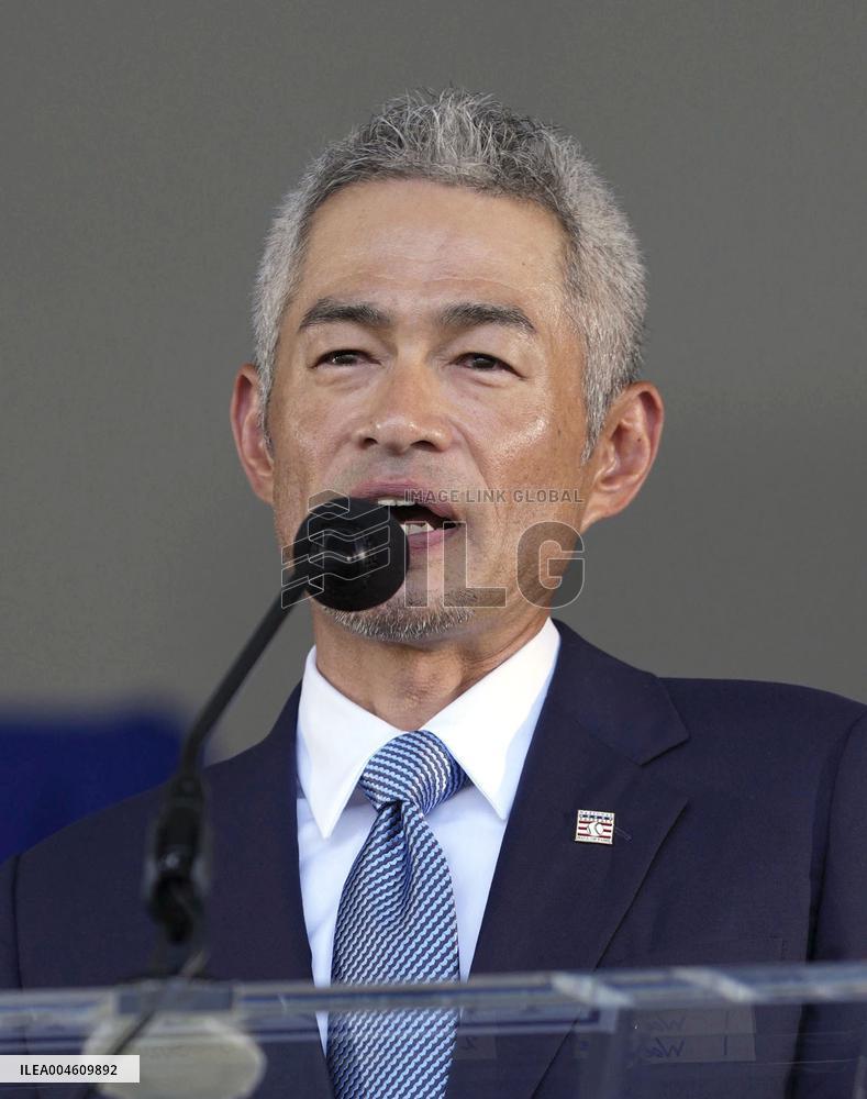 Baseball: Hall of Famer Ichiro Suzuki