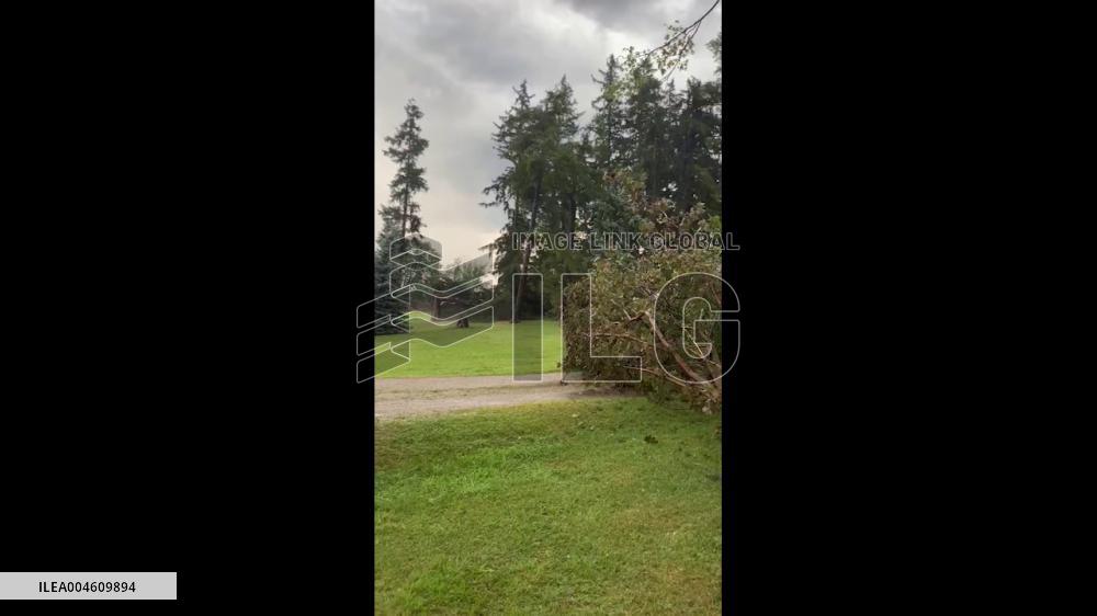 Canada: EF-1 Downburst Hits Mitchell, Ontario, Leaving Trail of Destruction