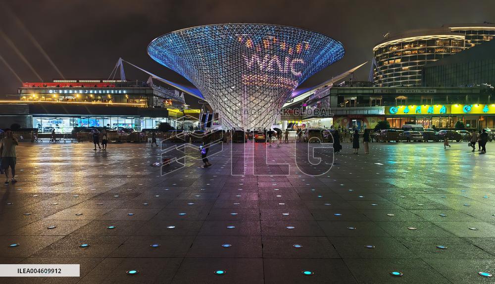 WAIC Light Show