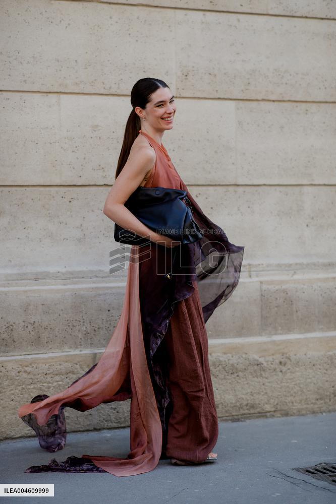 PFW - Zuhair Murad Street Style