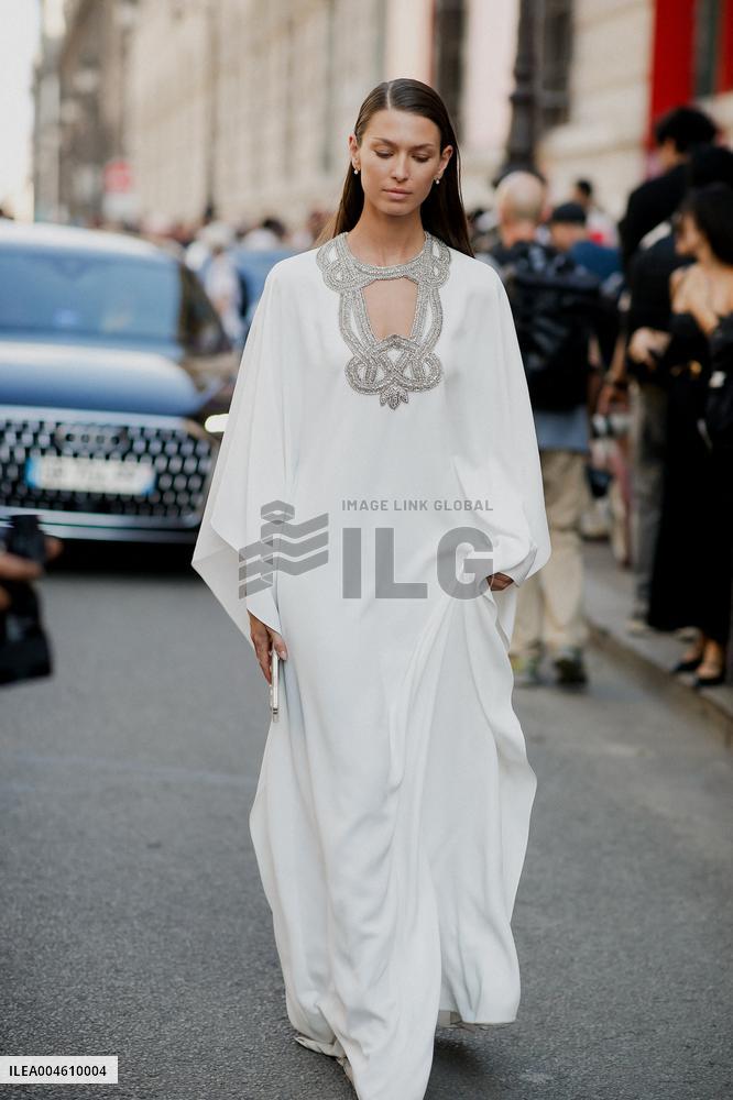 PFW - Zuhair Murad Street Style