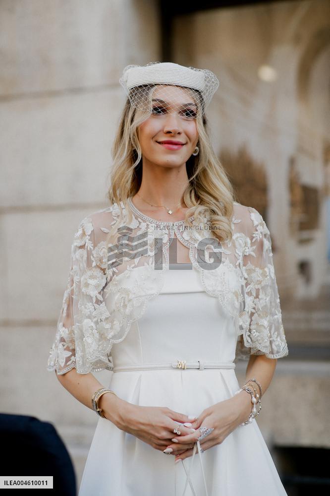 PFW - Zuhair Murad Street Style