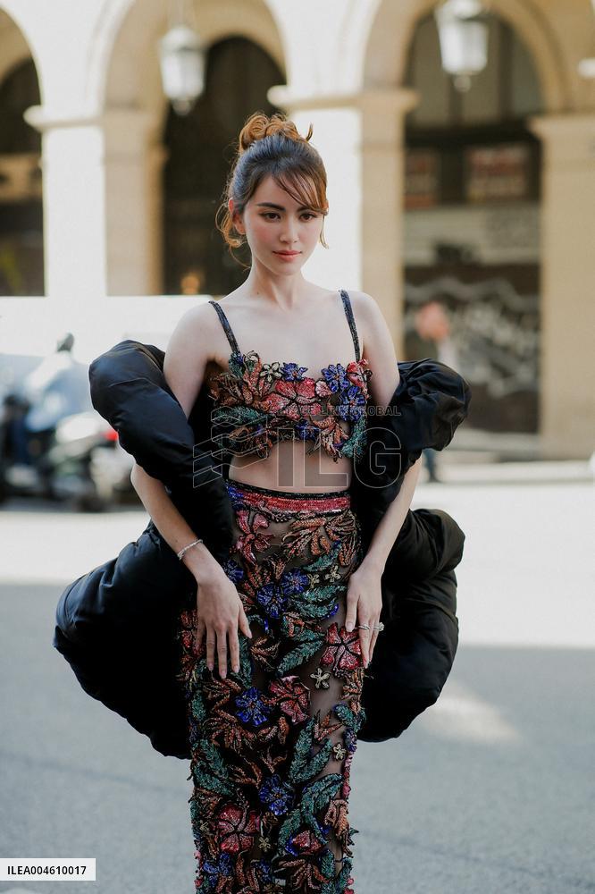 PFW - Zuhair Murad Street Style