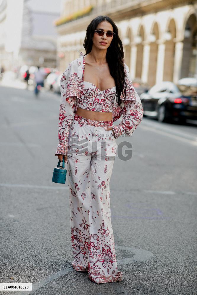 PFW - Zuhair Murad Street Style