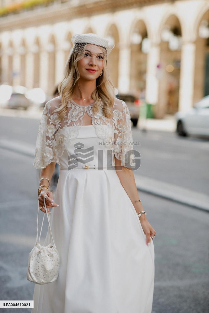 PFW - Zuhair Murad Street Style