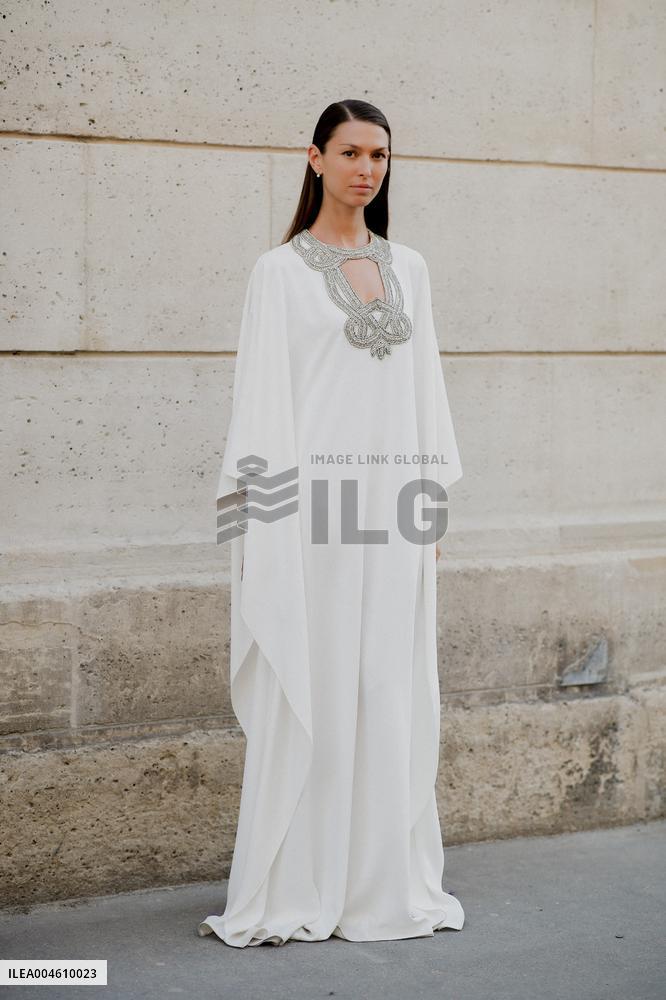 PFW - Zuhair Murad Street Style