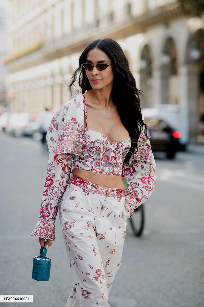 PFW - Zuhair Murad Street Style
