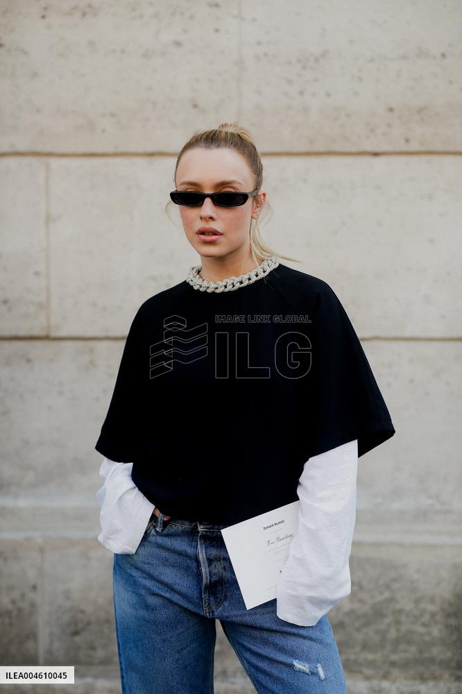 PFW - Zuhair Murad Street Style