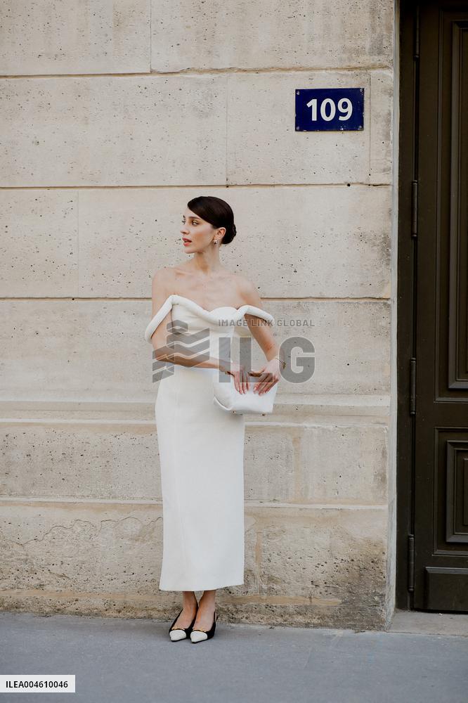 PFW - Zuhair Murad Street Style