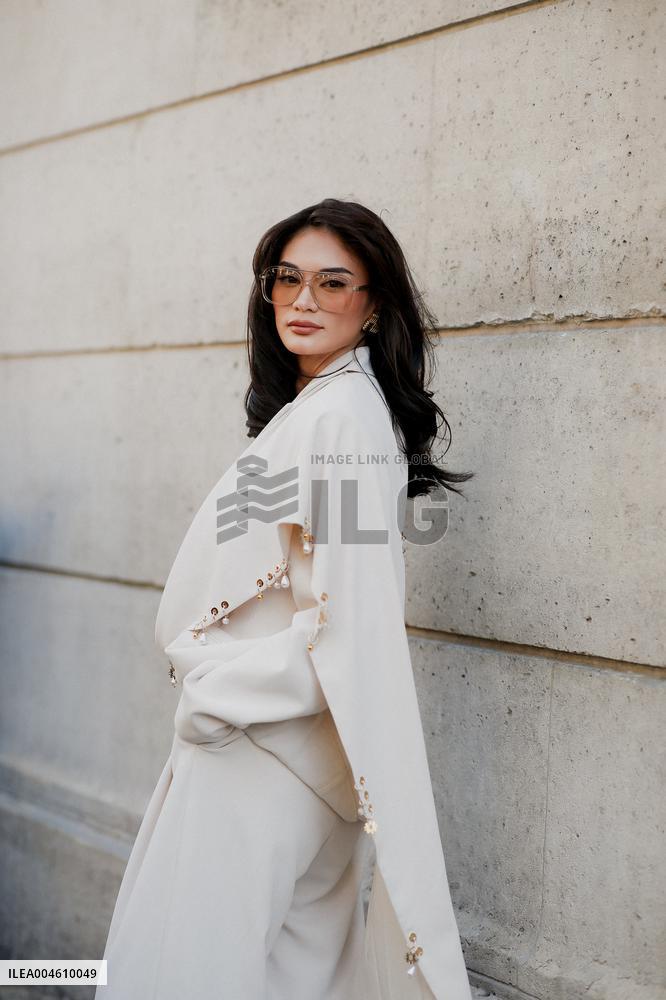 PFW - Zuhair Murad Street Style