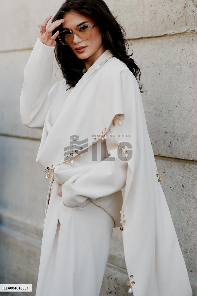 PFW - Zuhair Murad Street Style